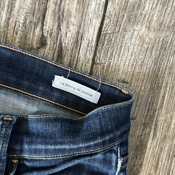 FRAME DENIM LONDON-LOS ANGELES LE SKINNY DE JEANNE, SIZE 24 - Picture 7 of 13